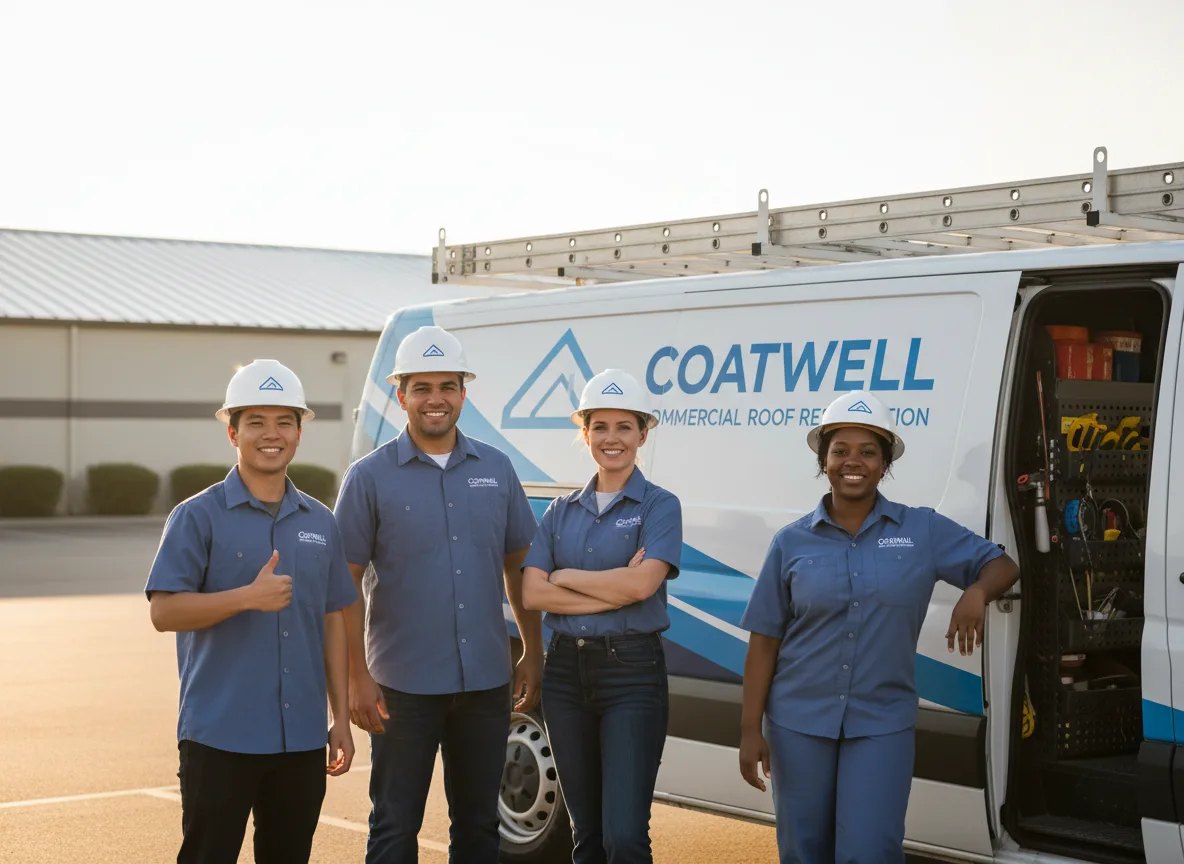Commercial roof coating company in Guntown, MS